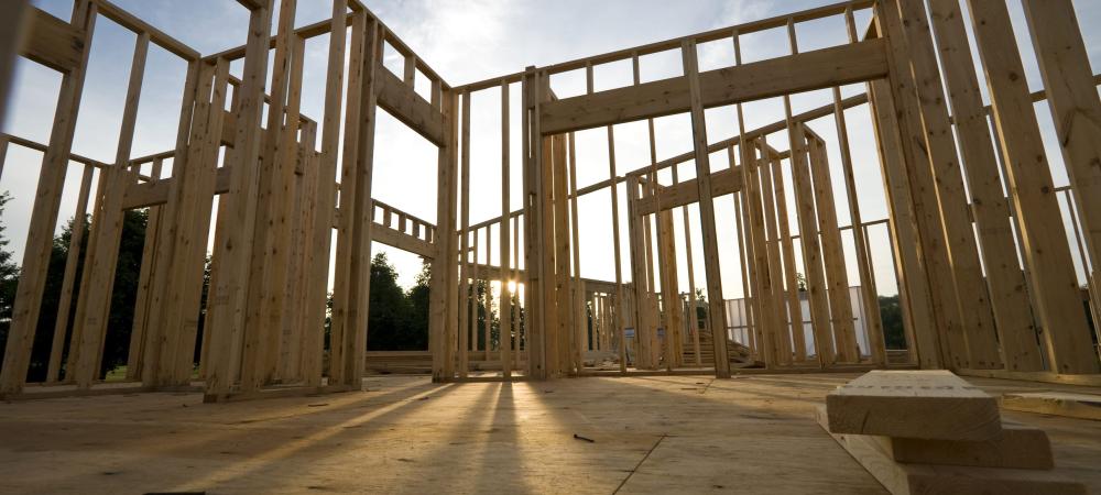 home during construction